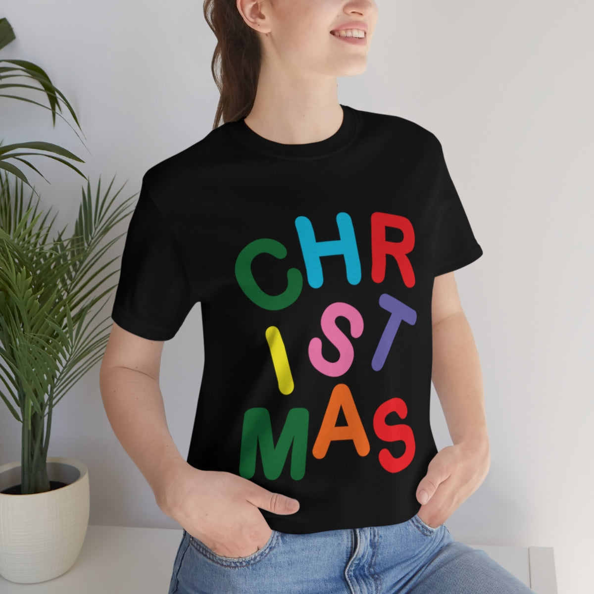 Christmas Gift New Year Slogan Unisex Jersey Short Sleeve T-Shirt Ichaku [Perfect Gifts Selection]