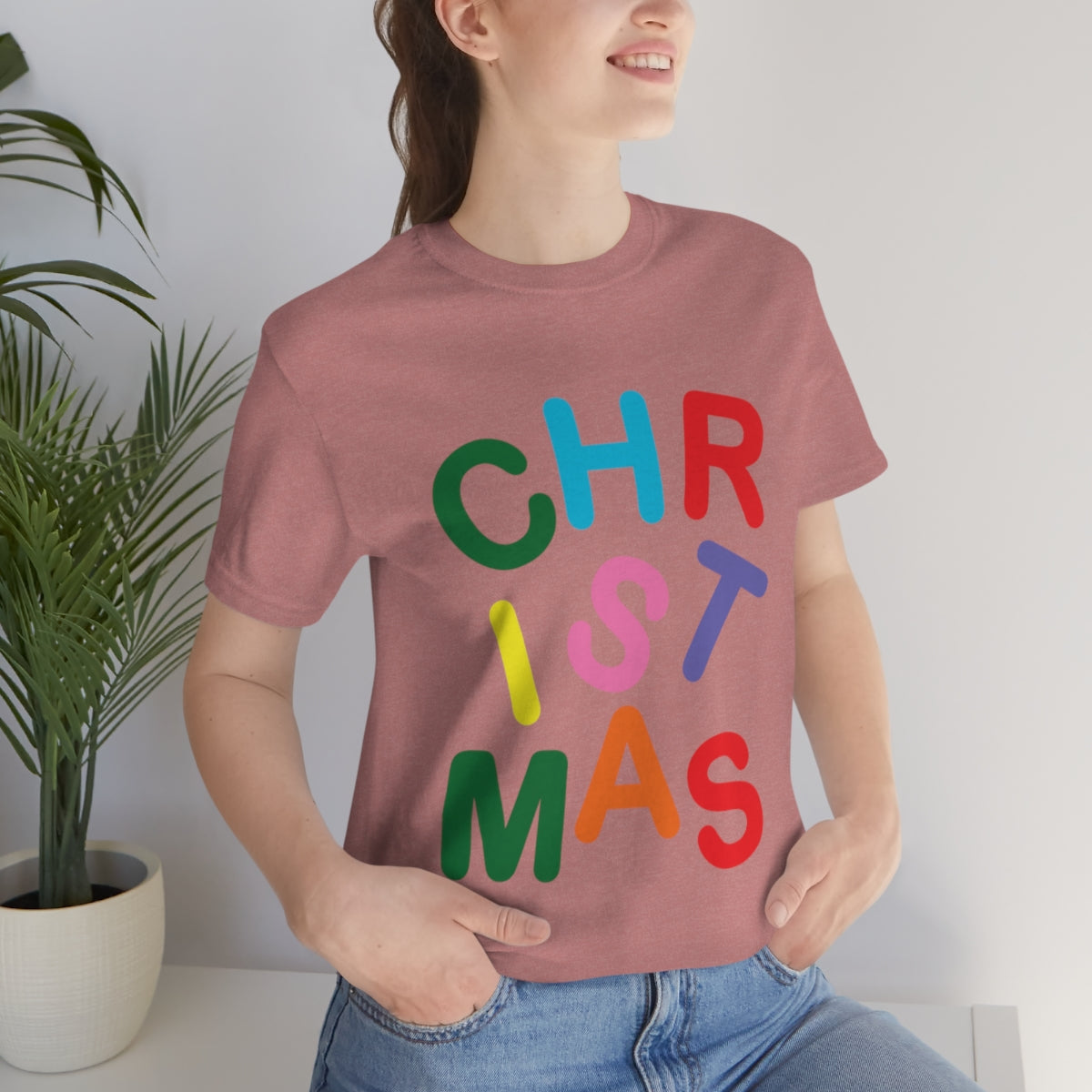 Christmas Gift New Year Slogan Unisex Jersey Short Sleeve T-Shirt Ichaku [Perfect Gifts Selection]