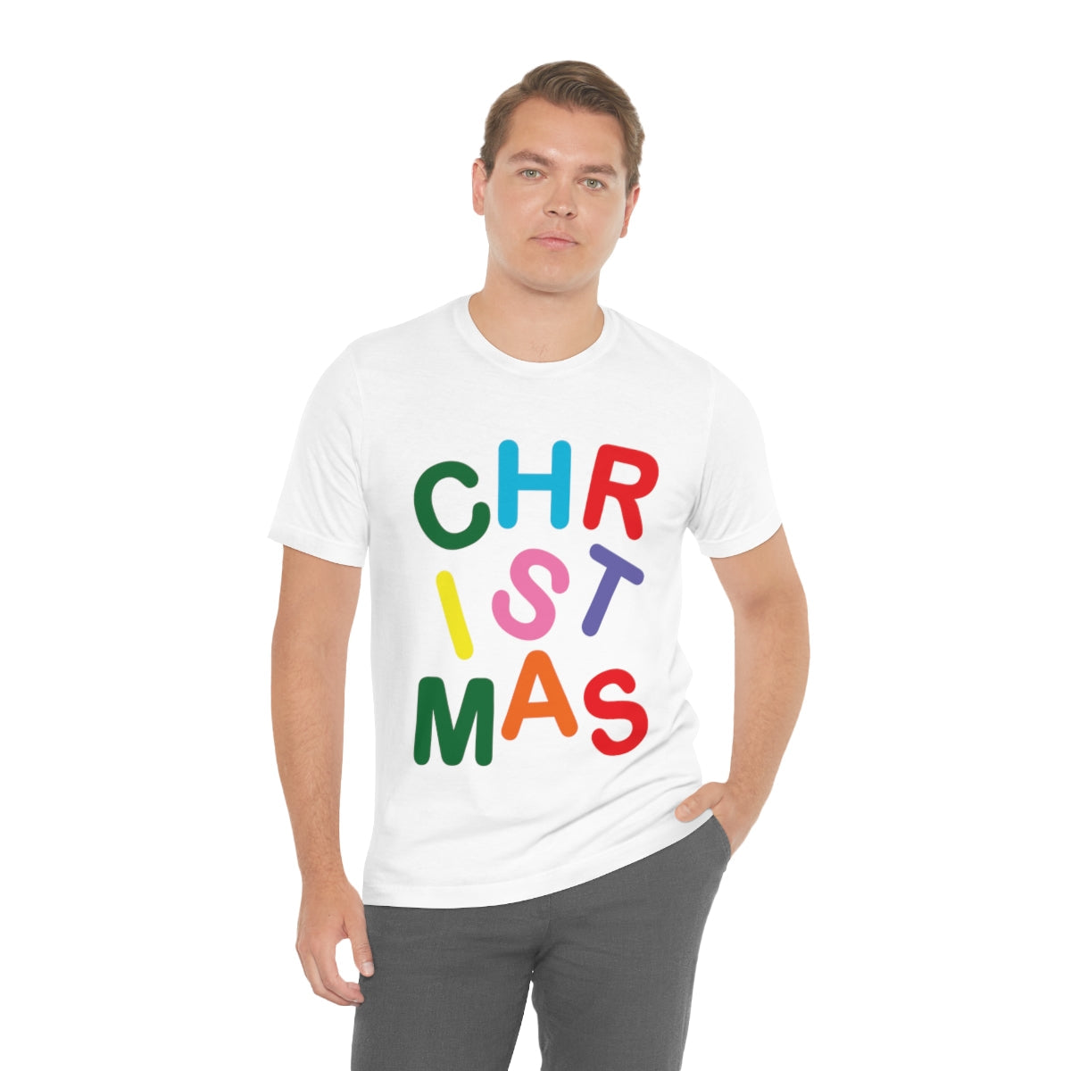 Christmas Gift New Year Slogan Unisex Jersey Short Sleeve T-Shirt Ichaku [Perfect Gifts Selection]