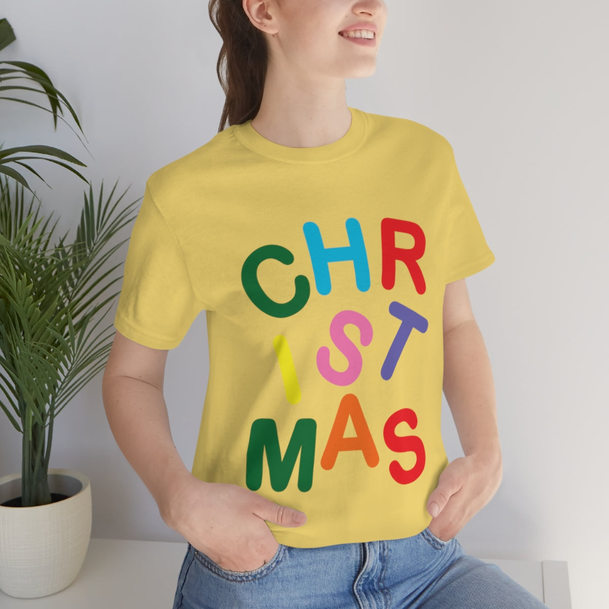 Christmas Gift New Year Slogan Unisex Jersey Short Sleeve T-Shirt Ichaku [Perfect Gifts Selection]