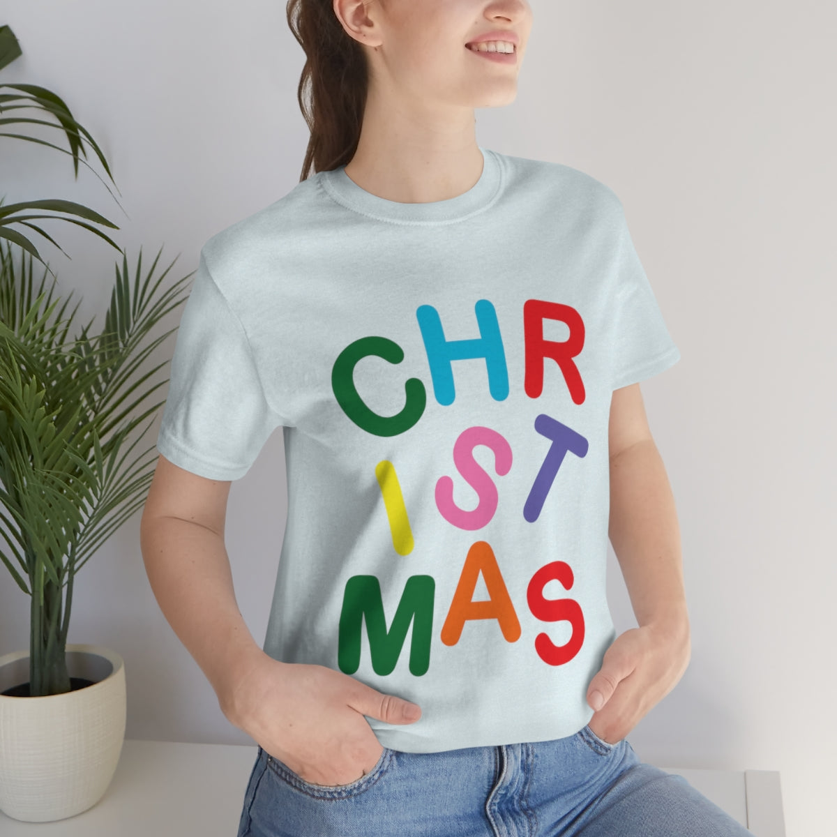 Christmas Gift New Year Slogan Unisex Jersey Short Sleeve T-Shirt Ichaku [Perfect Gifts Selection]