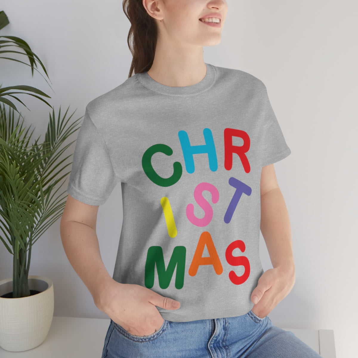 Christmas Gift New Year Slogan Unisex Jersey Short Sleeve T-Shirt Ichaku [Perfect Gifts Selection]