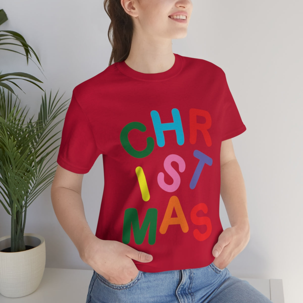 Christmas Gift New Year Slogan Unisex Jersey Short Sleeve T-Shirt Ichaku [Perfect Gifts Selection]