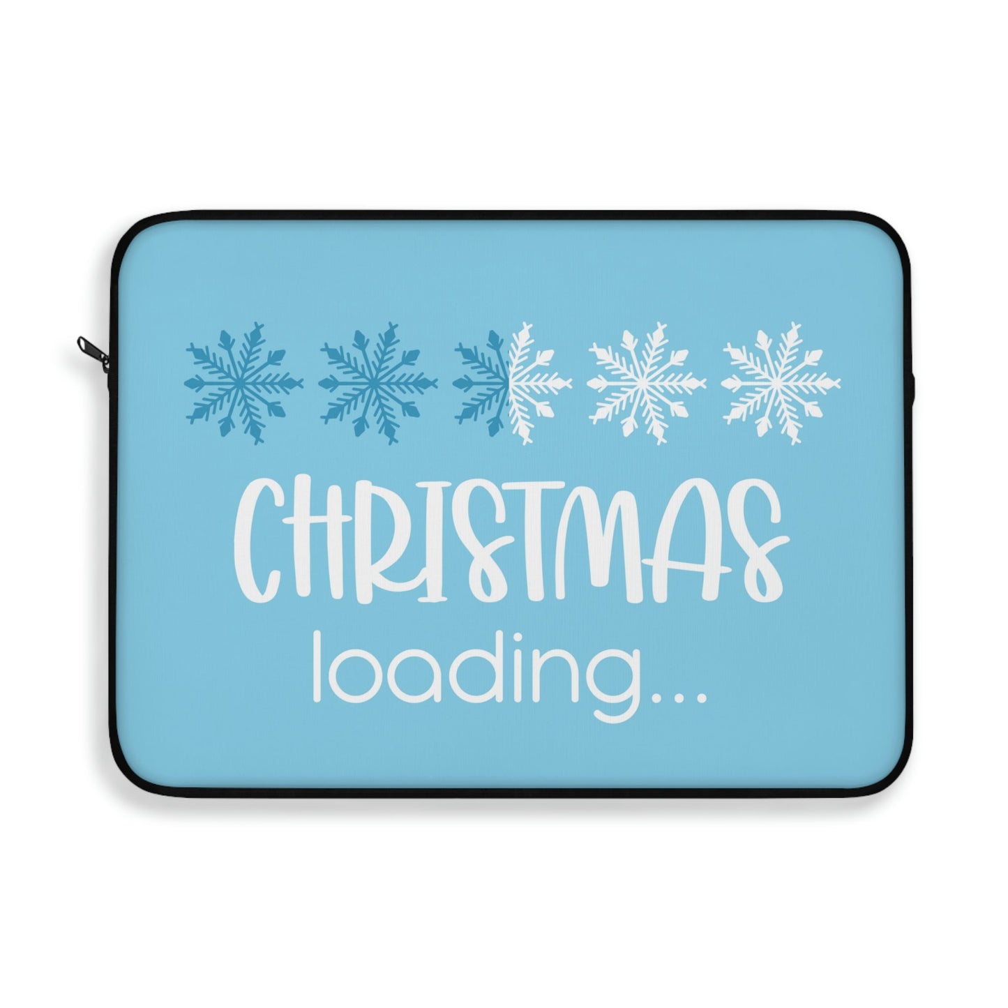Christmas Loading Funny Snow Setup Laptop Sleeve Ichaku [Perfect Gifts Selection]