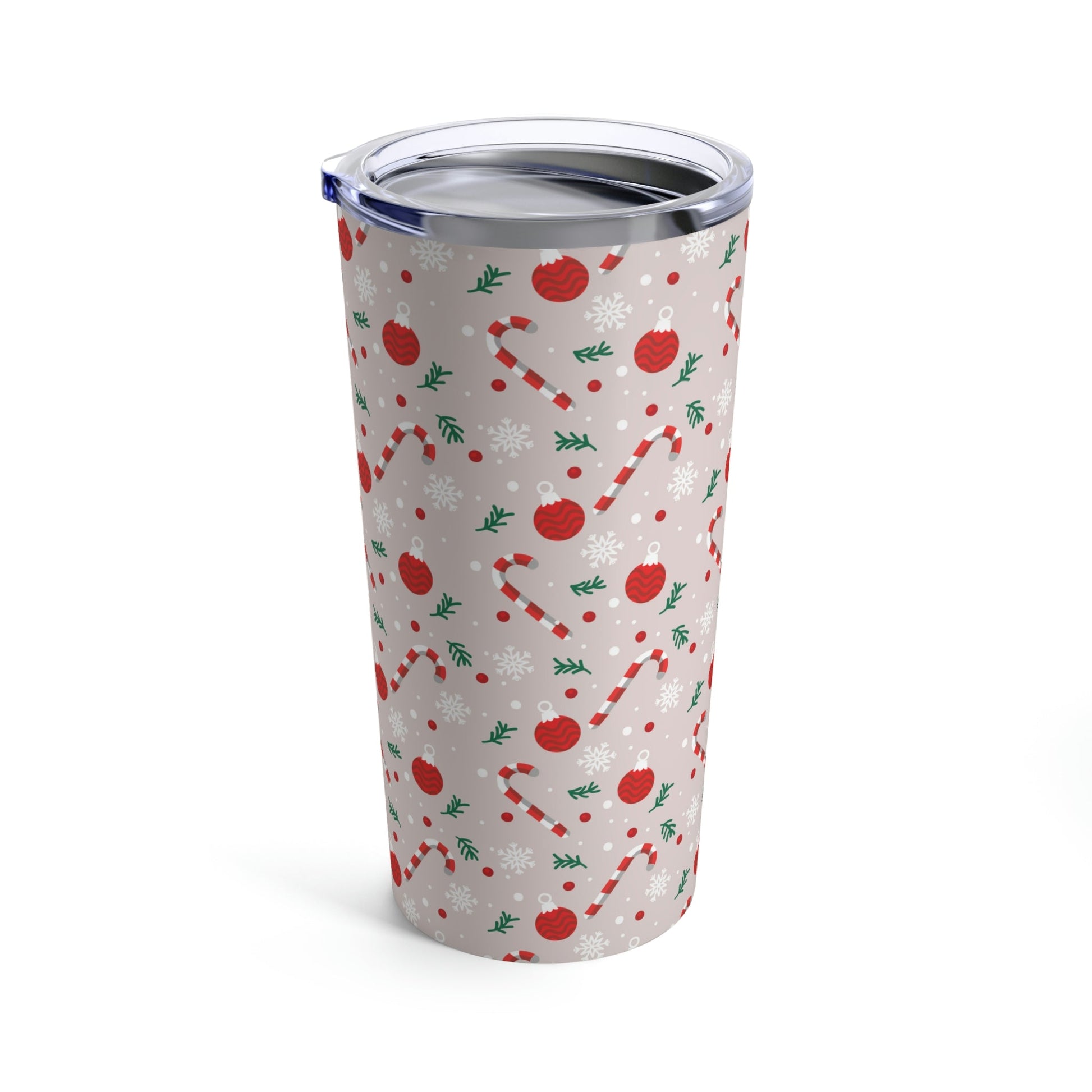 Christmas Pattern Stainless Steel Hot or Cold Vacuum Tumbler 20oz Ichaku [Perfect Gifts Selection]