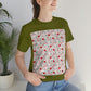 Christmas Pattern Unisex Jersey Short Sleeve T-Shirt Ichaku [Perfect Gifts Selection]