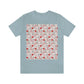 Christmas Pattern Unisex Jersey Short Sleeve T-Shirt Ichaku [Perfect Gifts Selection]