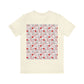 Christmas Pattern Unisex Jersey Short Sleeve T-Shirt Ichaku [Perfect Gifts Selection]