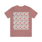 Christmas Pattern Unisex Jersey Short Sleeve T-Shirt Ichaku [Perfect Gifts Selection]