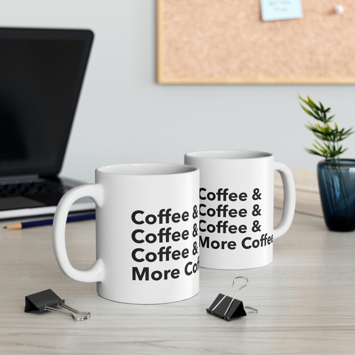 Coffee Lovers Quotes Caffeine Lover Ceramic Mug 11oz Ichaku [Perfect Gifts Selection]