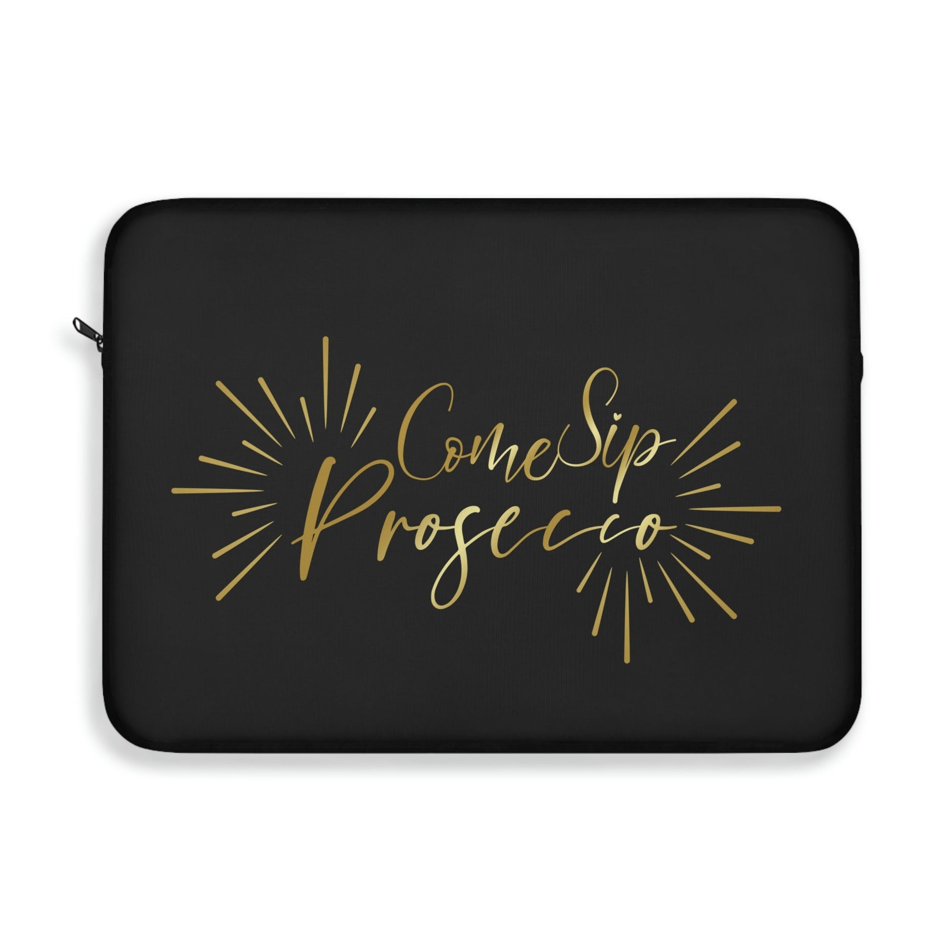 Come Sip Prosecco Party Wine Art Laptop Sleeve Ichaku [Perfect Gifts Selection]