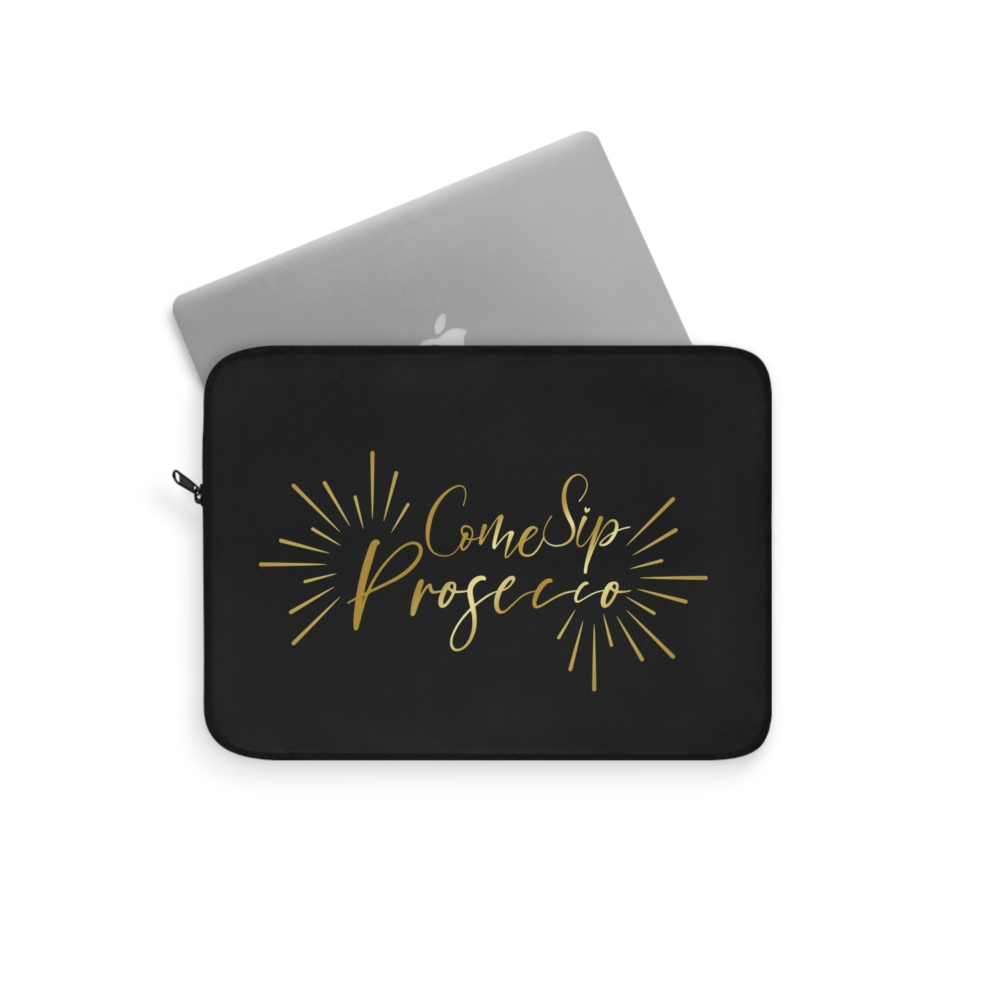 Come Sip Prosecco Party Wine Art Laptop Sleeve Ichaku [Perfect Gifts Selection]
