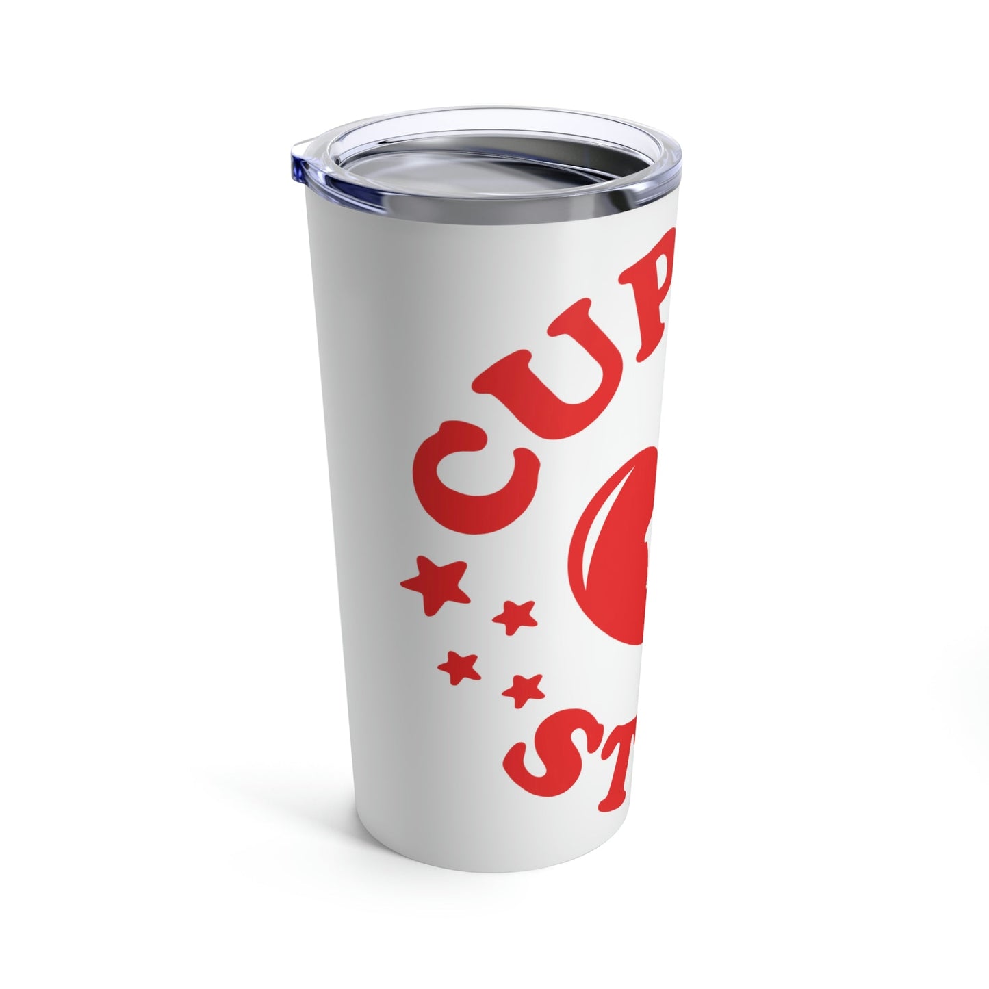 Cupid is Stupid Valentines Day Stainless Steel Hot or Cold Vacuum Tumbler 20oz Ichaku [Perfect Gifts Selection]