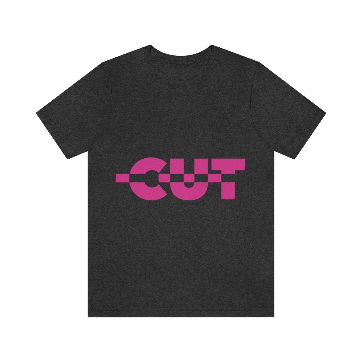 Cut it Out Typography Classic TV Series Quotes Unisex Jersey Short Sleeve T-Shirt Ichaku [Perfect Gifts Selection]