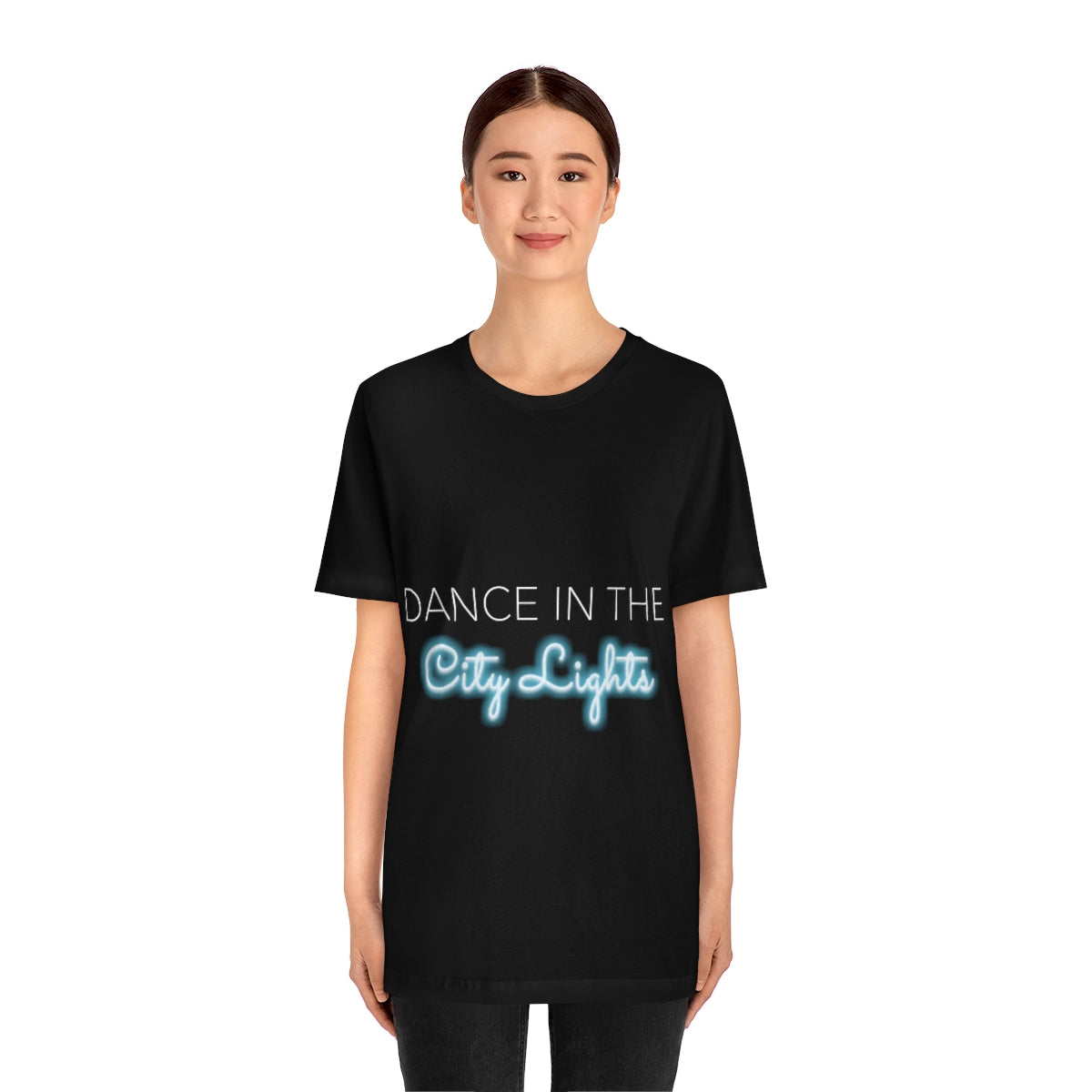 Dance in the City Lights Retro Music Classic Unisex Jersey Short Sleeve T-Shirt Ichaku [Perfect Gifts Selection]