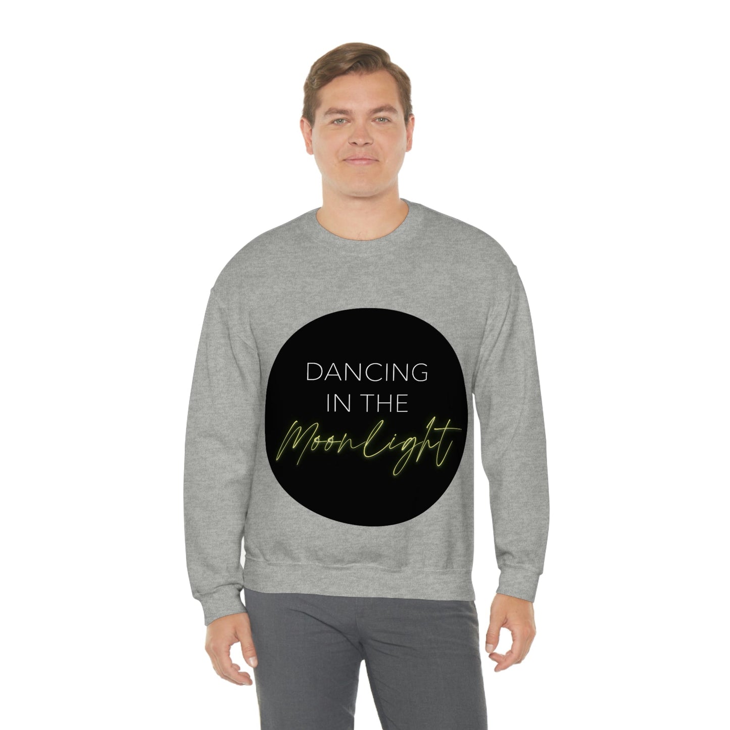 Dancing In The Moonlight Retro Unisex Heavy Blend™ Crewneck Sweatshirt Ichaku [Perfect Gifts Selection]