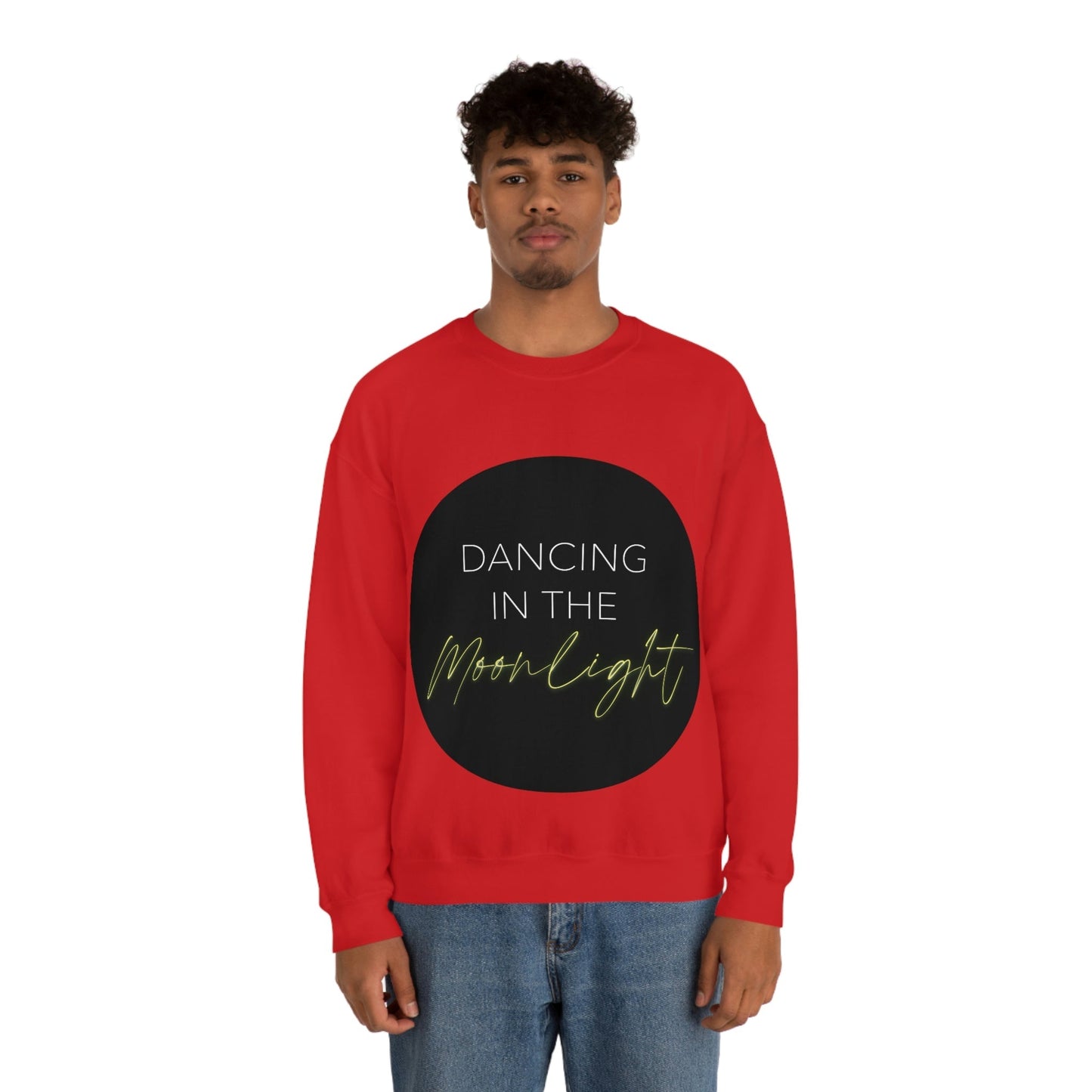 Dancing In The Moonlight Retro Unisex Heavy Blend™ Crewneck Sweatshirt Ichaku [Perfect Gifts Selection]