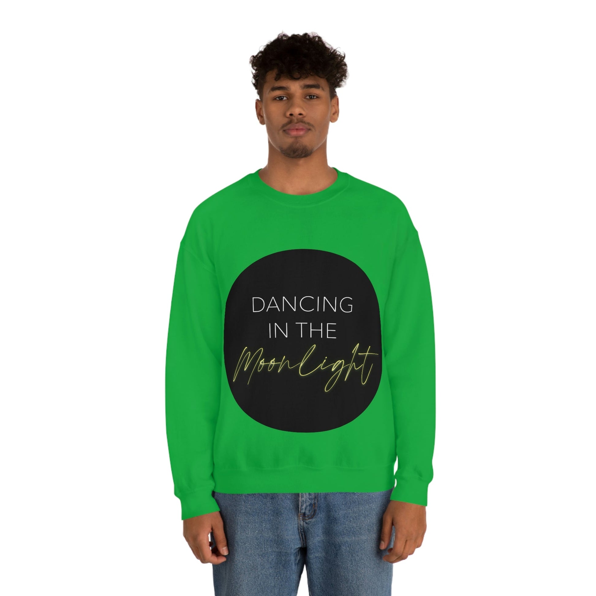 Dancing In The Moonlight Retro Unisex Heavy Blend™ Crewneck Sweatshirt Ichaku [Perfect Gifts Selection]