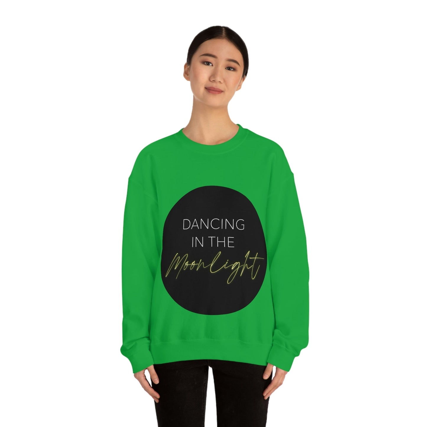 Dancing In The Moonlight Retro Unisex Heavy Blend™ Crewneck Sweatshirt Ichaku [Perfect Gifts Selection]