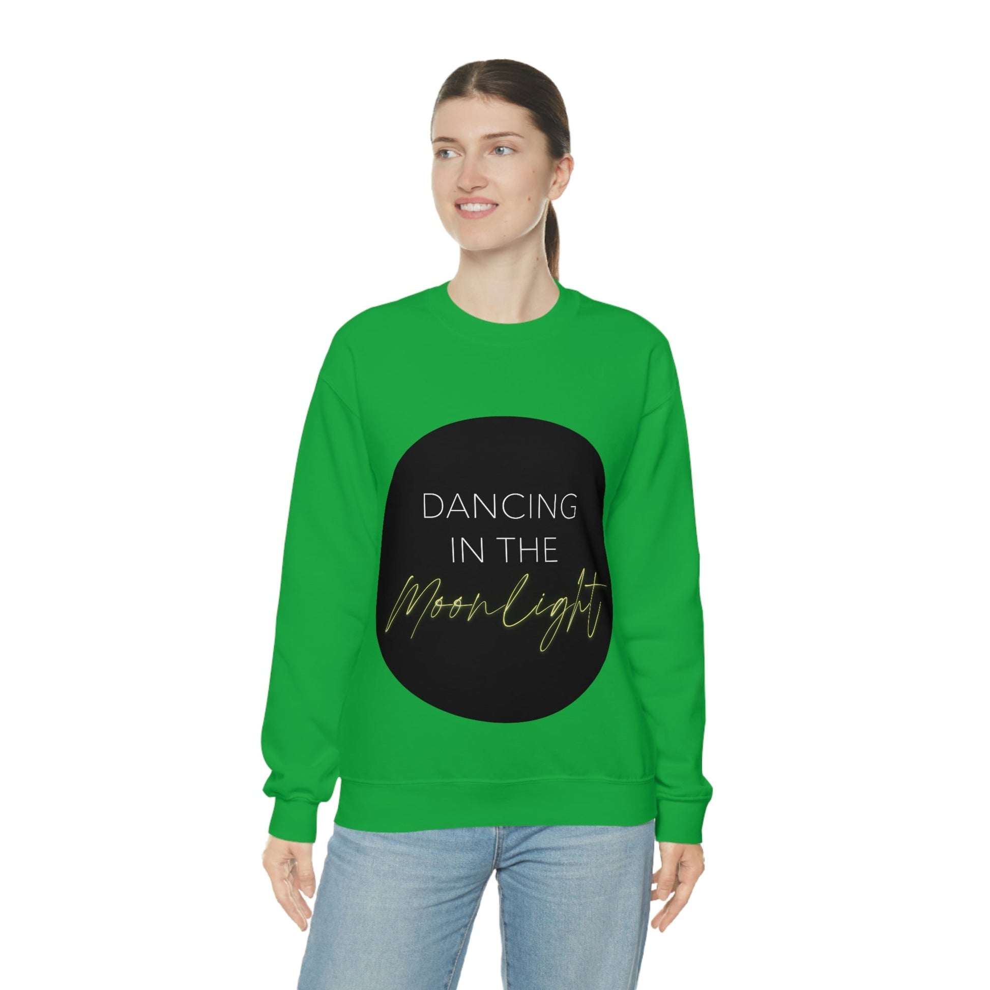 Dancing In The Moonlight Retro Unisex Heavy Blend™ Crewneck Sweatshirt Ichaku [Perfect Gifts Selection]