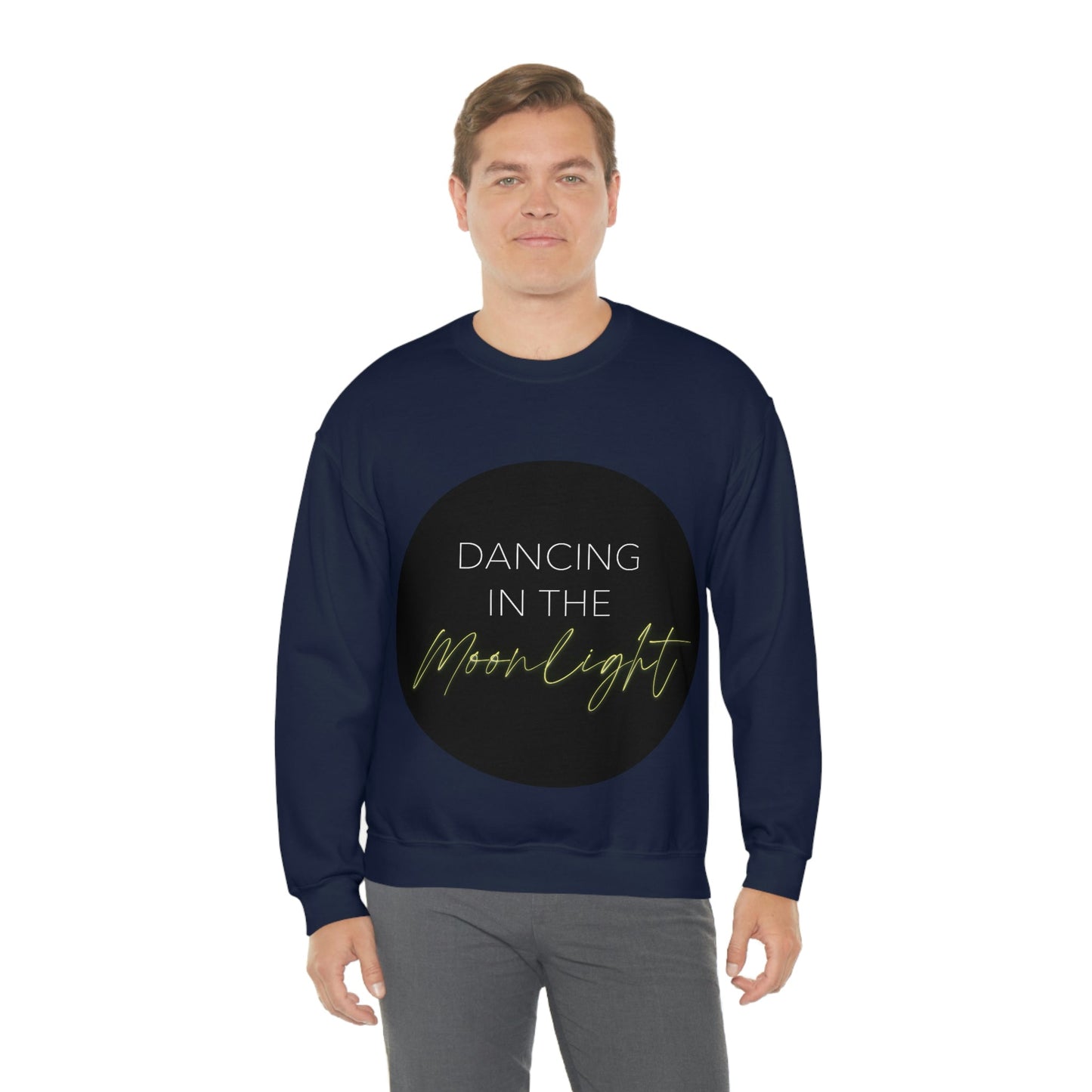 Dancing In The Moonlight Retro Unisex Heavy Blend™ Crewneck Sweatshirt Ichaku [Perfect Gifts Selection]