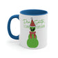 Dear Santa I Can Explain Secret Santa Aliens Humor UFO Classic Accent Coffee Mug 11oz Ichaku [Perfect Gifts Selection]