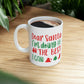 Dear Santa I'm Doing The Best I Can Christmas Wishes Ceramic Mug 11oz Ichaku [Perfect Gifts Selection]