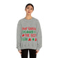 Dear Santa I'm Doing The Best I Can Christmas Wishes Unisex Heavy Blend™ Crewneck Sweatshirt Ichaku [Perfect Gifts Selection]