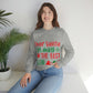 Dear Santa I'm Doing The Best I Can Christmas Wishes Unisex Heavy Blend™ Crewneck Sweatshirt Ichaku [Perfect Gifts Selection]