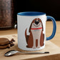 Dog Lovers Anime Cartoon Accent Coffee Mug 11oz Ichaku [Perfect Gifts Selection]