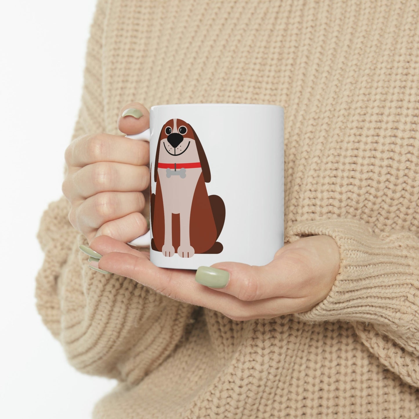 Dog Lovers Anime Cartoon Ceramic Mug 11oz Ichaku [Perfect Gifts Selection]