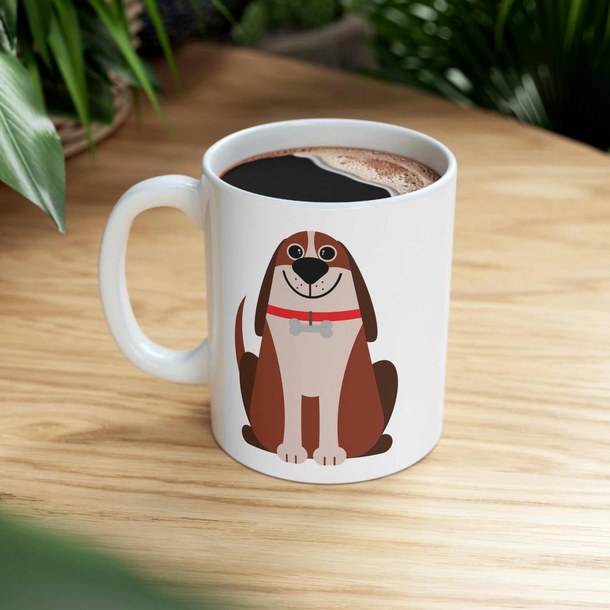 Dog Lovers Anime Cartoon Ceramic Mug 11oz Ichaku [Perfect Gifts Selection]