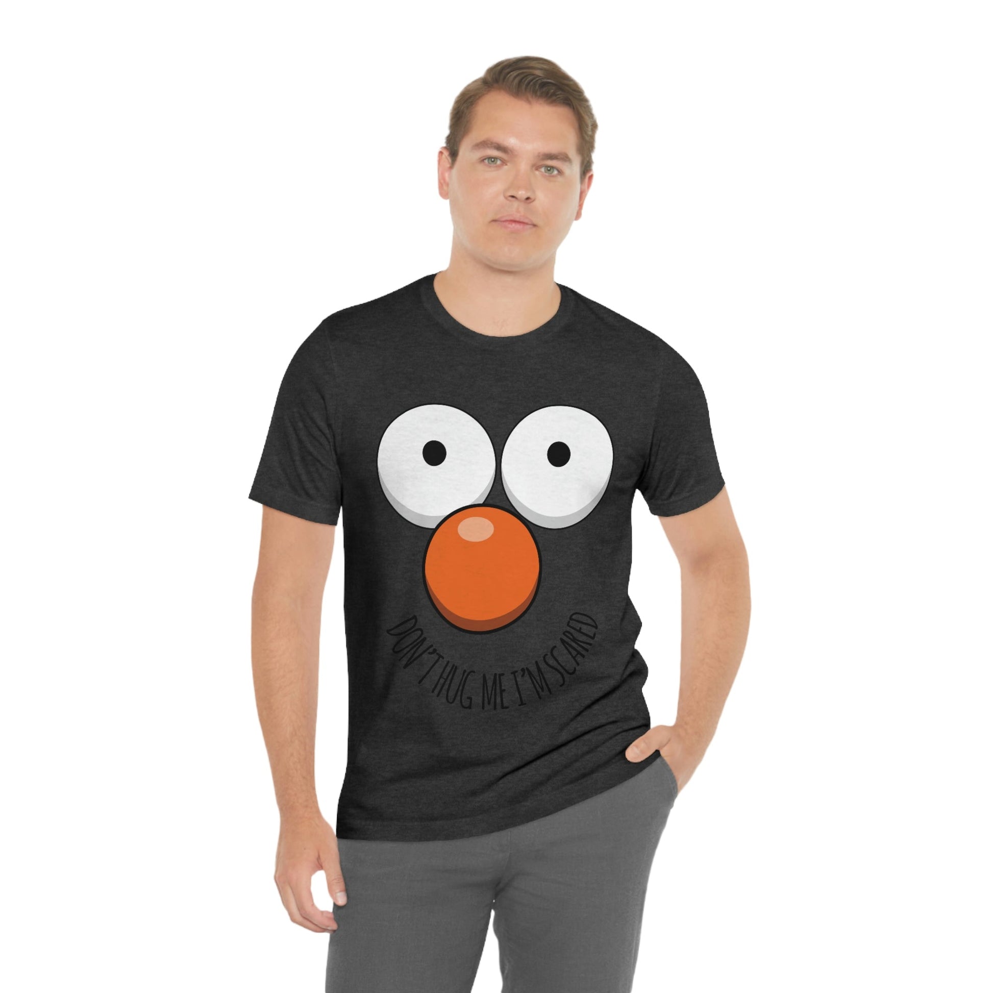 Don`t Hug Me I`M Scared  Unisex Jersey Short Sleeve T-Shirt Ichaku [Perfect Gifts Selection]