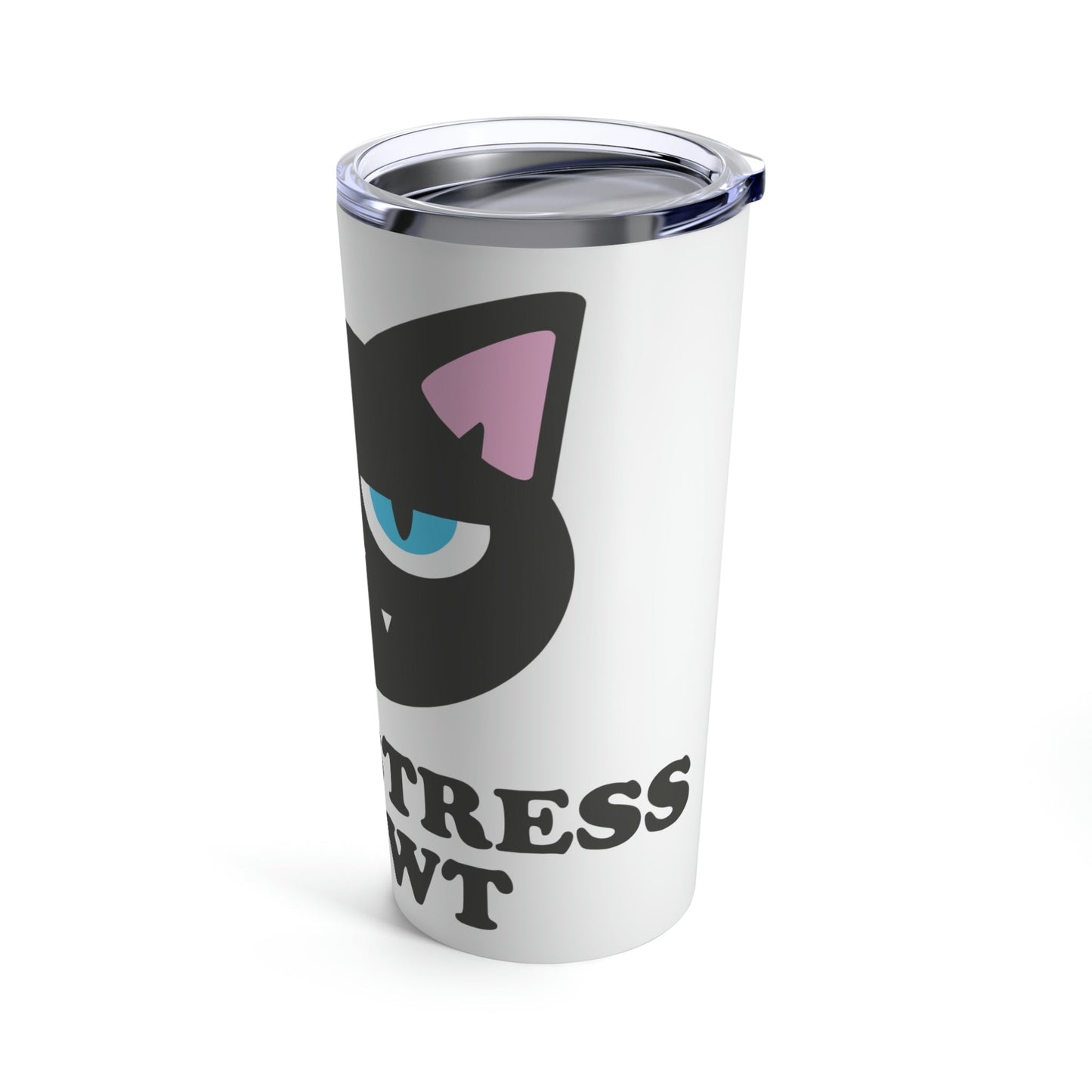 Don't Stress Meowt Funny Cat Meme Quotes Black Text  Stainless Steel Hot or Cold Vacuum Tumbler 20oz Ichaku [Perfect Gifts Selection]