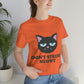 Don't Stress Meowt Funny Cat Meme Quotes Unisex Jersey Short Sleeve T-Shirt Ichaku [Perfect Gifts Selection]