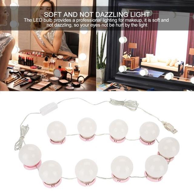 Dressing Table LED Adjustable Brightness Lights Ichaku [Perfect Gifts Selection]