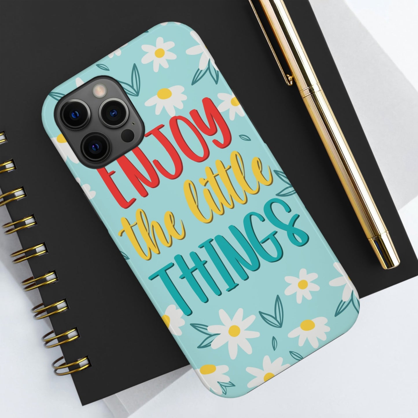 Enjoy The Little Things Art Tough Phone Cases Case-Mate Ichaku [Perfect Gifts Selection]