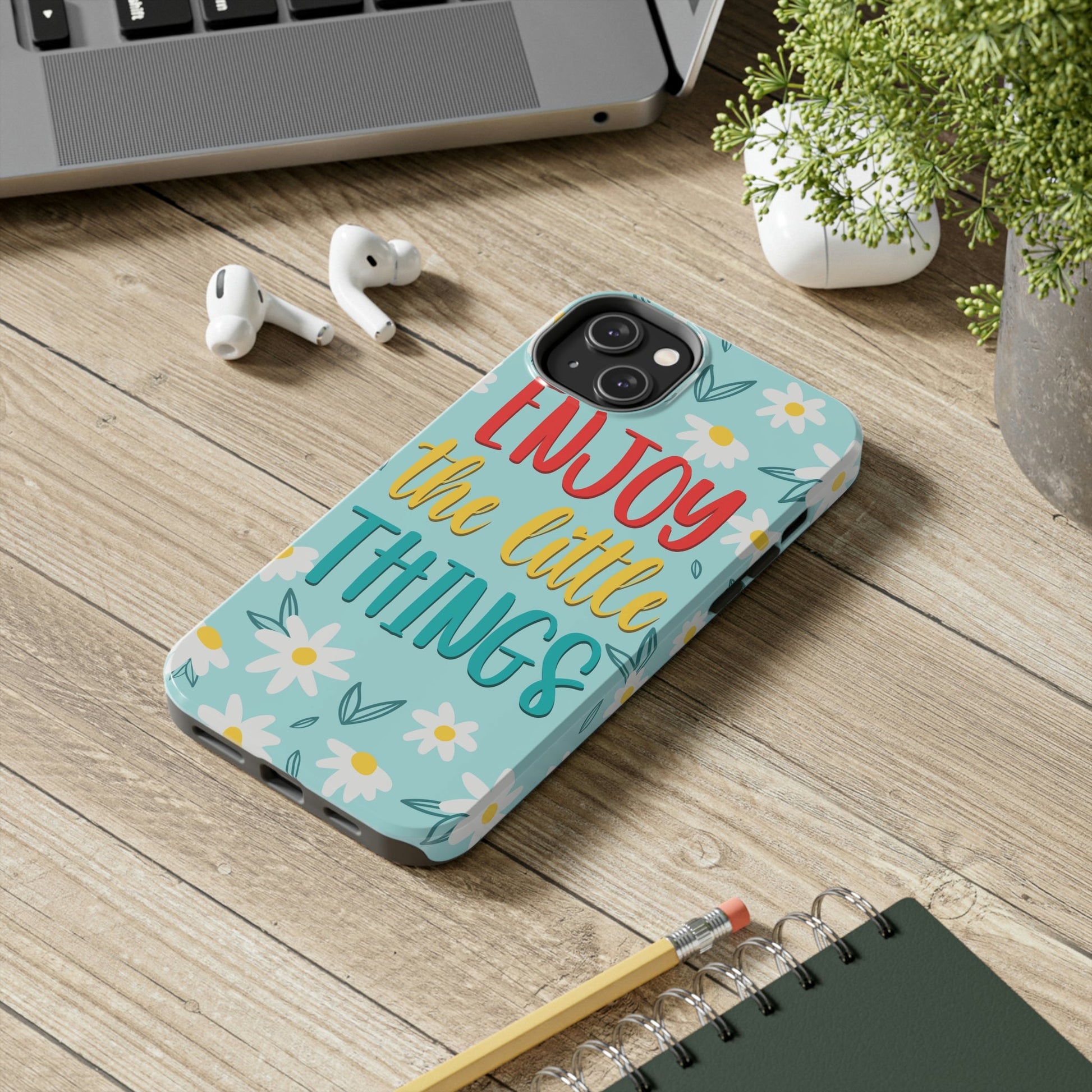 Enjoy The Little Things Art Tough Phone Cases Case-Mate Ichaku [Perfect Gifts Selection]