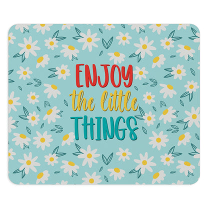 Enjoy The Little Things Ergonomic Non-slip Creative Design Mouse Pad Ichaku [Perfect Gifts Selection]