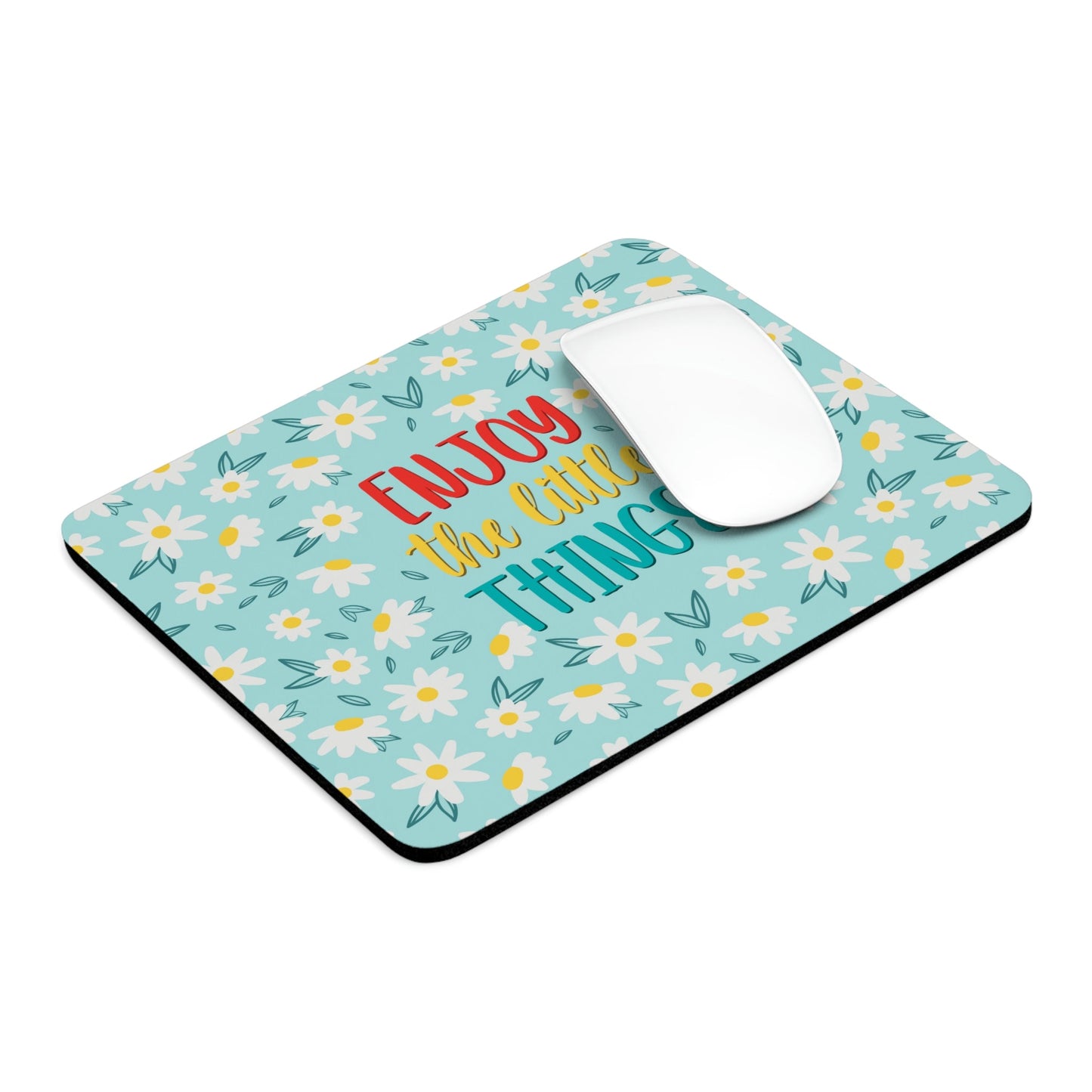 Enjoy The Little Things Ergonomic Non-slip Creative Design Mouse Pad Ichaku [Perfect Gifts Selection]