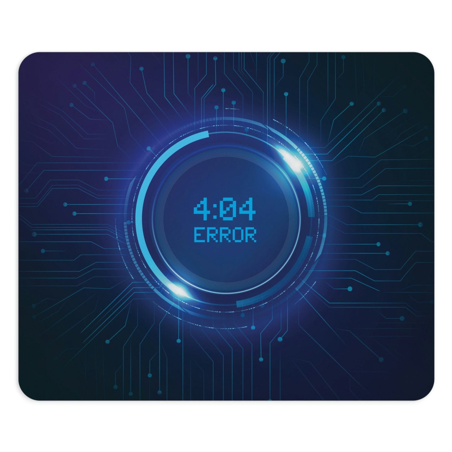 Error 404 Sci Fi The Time Movie TV Series Aliens IT Art Ergonomic Non-slip Creative Design Mouse Pad Ichaku [Perfect Gifts Selection]