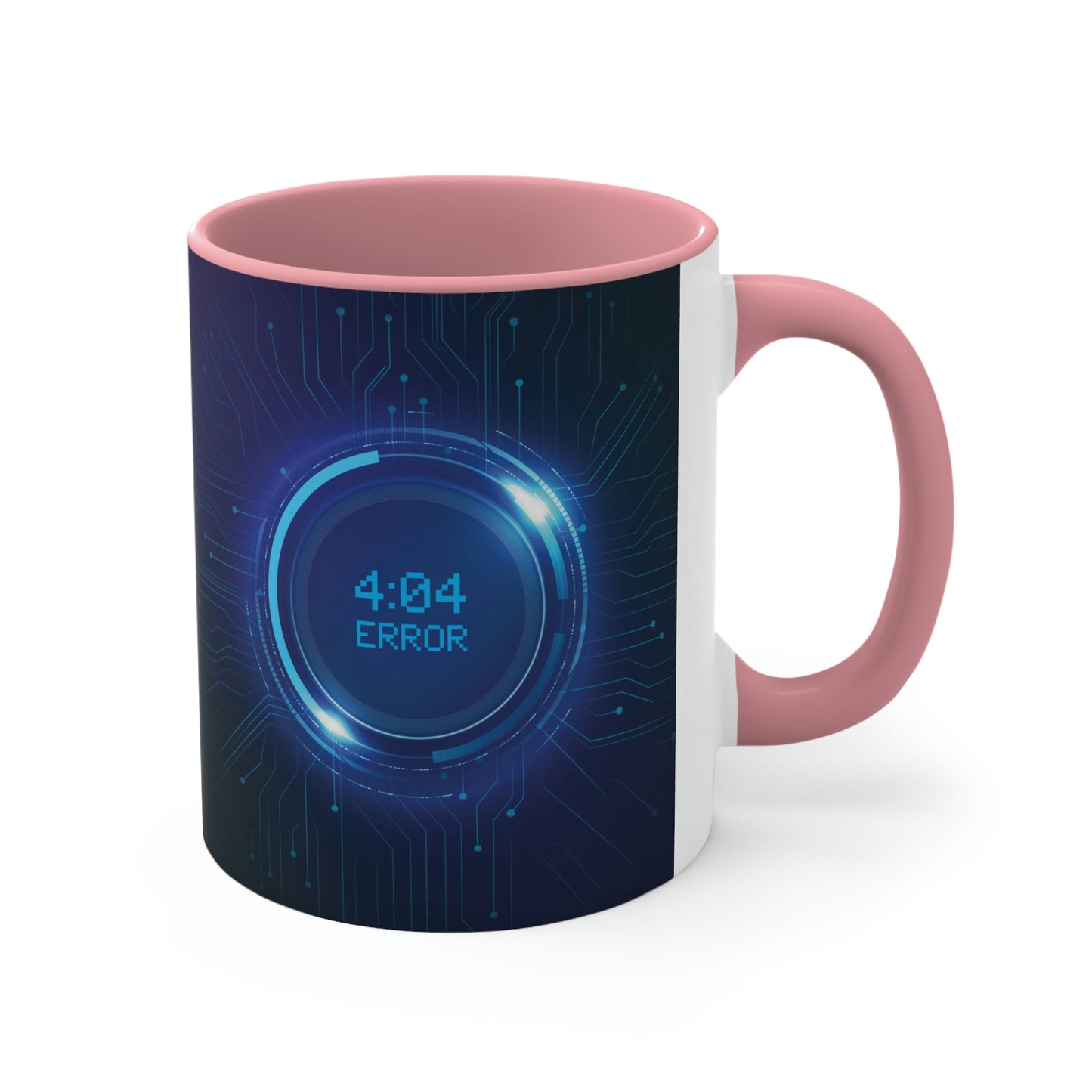 Error 404 Sci Fi The Time Movie TV Series Aliens IT Classic Accent Coffee Mug 11oz Ichaku [Perfect Gifts Selection]