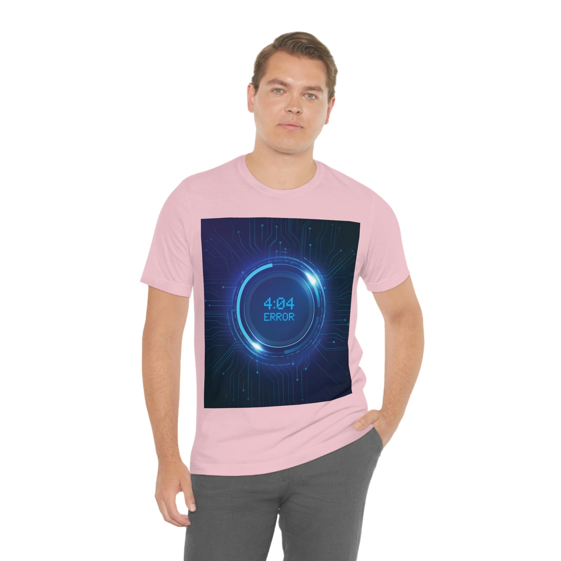 Error 404 Sci Fi The Time Movie TV Series Aliens IT Unisex Jersey Short Sleeve T-Shirt Ichaku [Perfect Gifts Selection]
