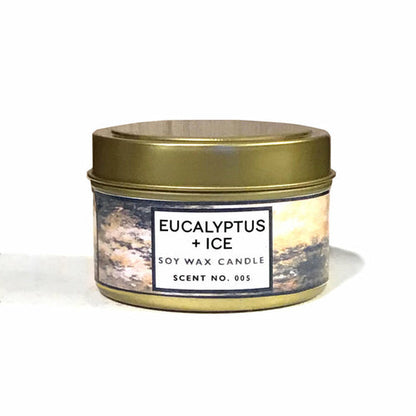 Eucalyptus + Ice Soy Wax Candle Ichaku [Perfect Gifts Selection]