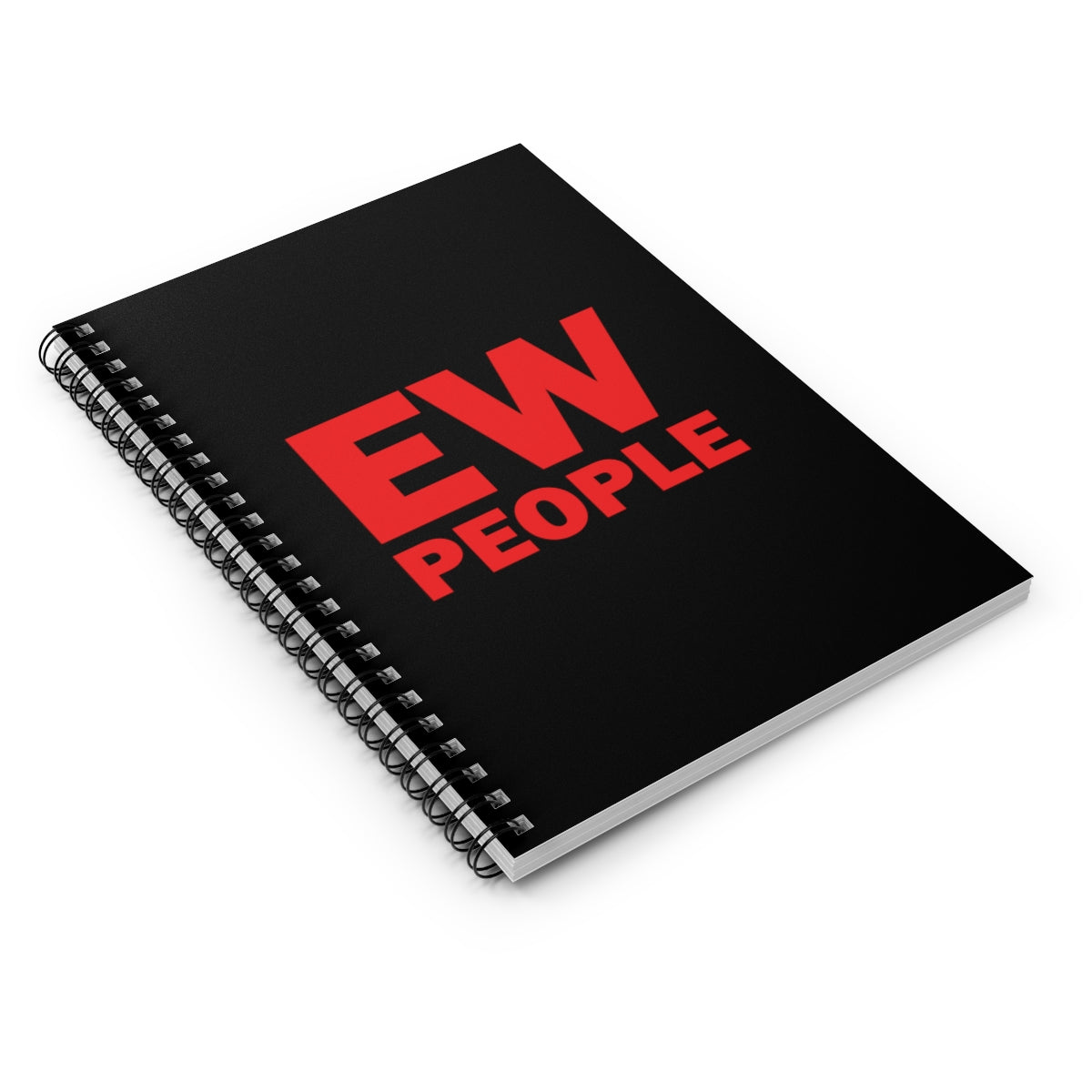 Ew People Introverts Funny Life Quotes Spiral Notebook - Ruled Line Ichaku [Perfect Gifts Selection]