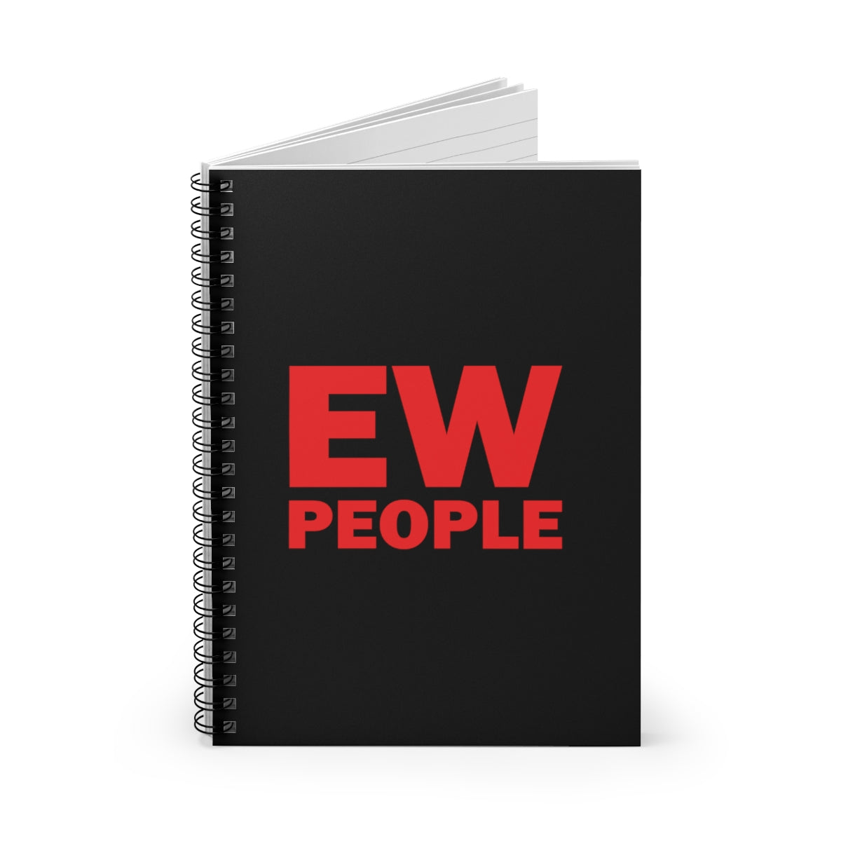 Ew People Introverts Funny Life Quotes Spiral Notebook - Ruled Line Ichaku [Perfect Gifts Selection]