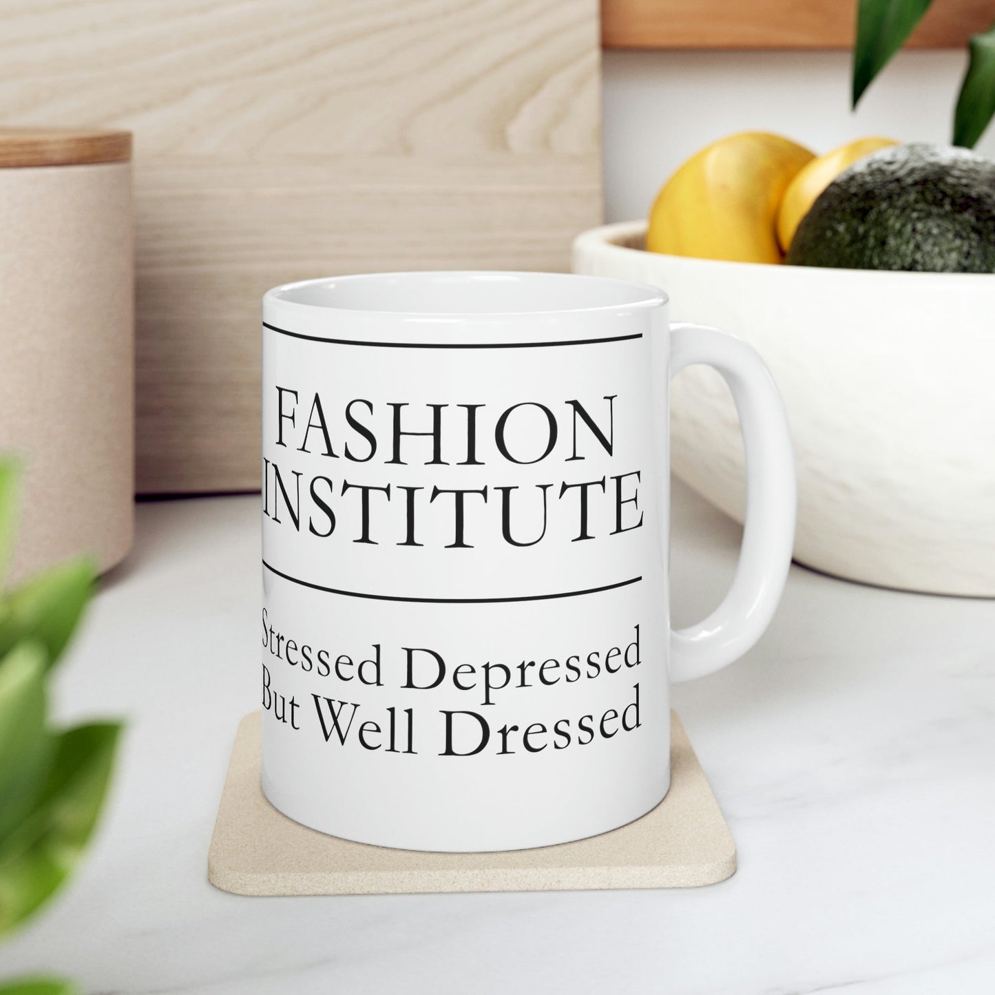 Fashion Institute Unisex Professional Humor Student Ceramic Mug 11oz Ichaku [Perfect Gifts Selection]
