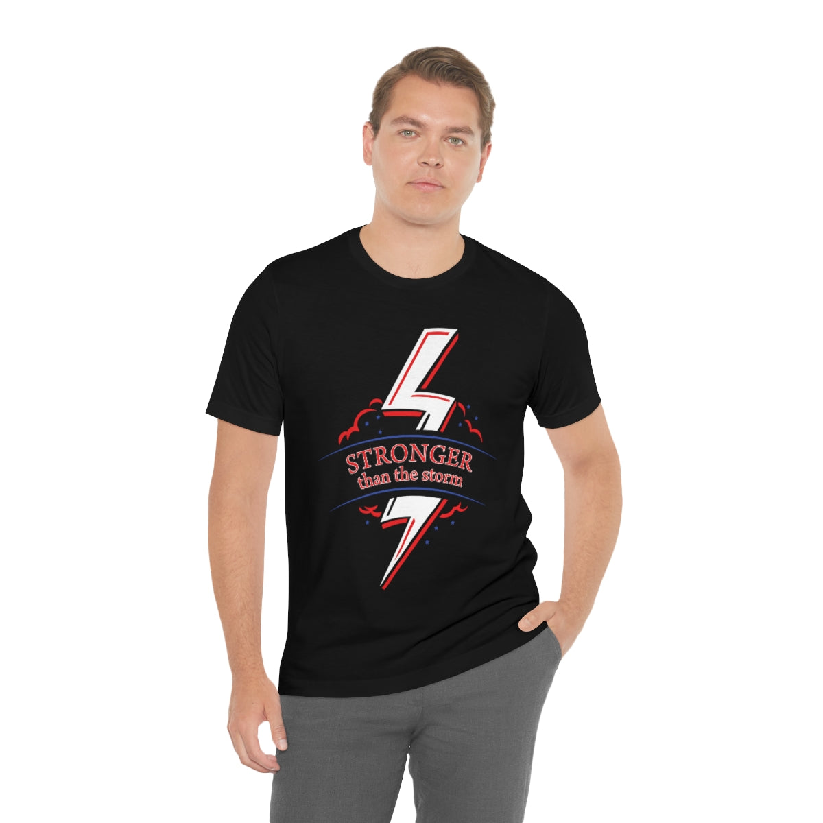 Florida Strong - Stronger Than The Storm Irma Unisex Jersey Short Sleeve T-Shirt Ichaku [Perfect Gifts Selection]