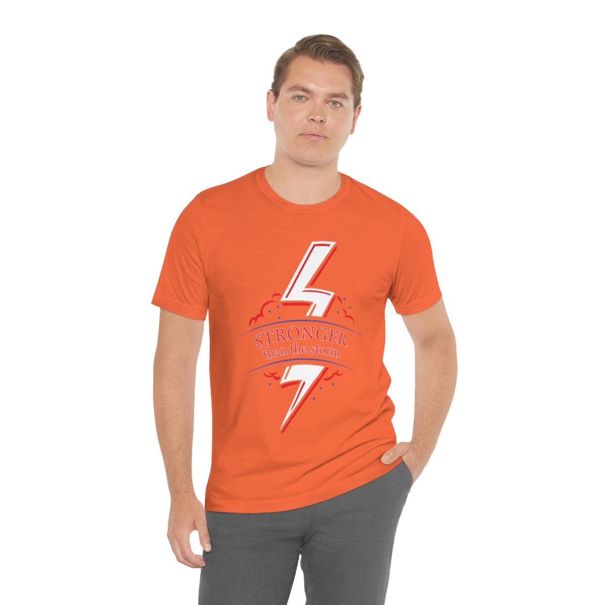 Florida Strong - Stronger Than The Storm Irma Unisex Jersey Short Sleeve T-Shirt Ichaku [Perfect Gifts Selection]