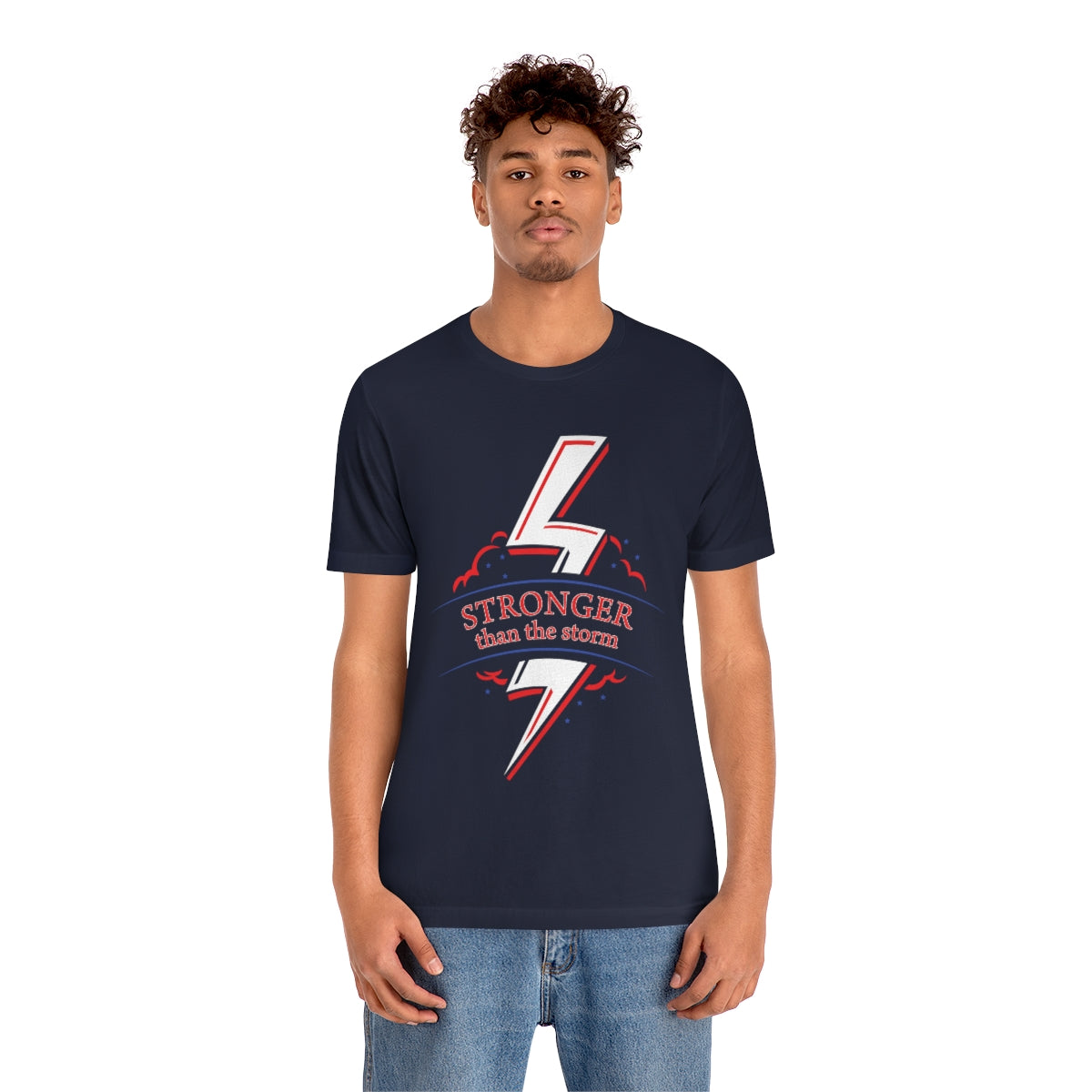 Florida Strong - Stronger Than The Storm Irma Unisex Jersey Short Sleeve T-Shirt Ichaku [Perfect Gifts Selection]